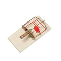 Traditional Wooden Rat Trap Large Mouse Killer Fast Action Disposable Rodent Killer for Indoor and Outdoor