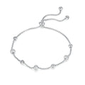 New Fashion Selling Jewelry Exquisite Chain Stainless Steel Ball Charm Fashion Simple Bracelet for Women 1264