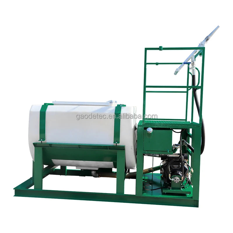 2m3 Mini Mechanical-agitated Never Deal with tank Rust Hydroseeding Machine for Sale