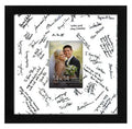 Best Seller Wall Mount Wedding Picture Frame 14x14 Black Wedding Signature Picture Frame
