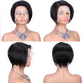 13*1 T Lace Wig Hight Light Black Natural Color Human Haircheap Lace  Wig for Black Women t Lace Pix Wig4/27