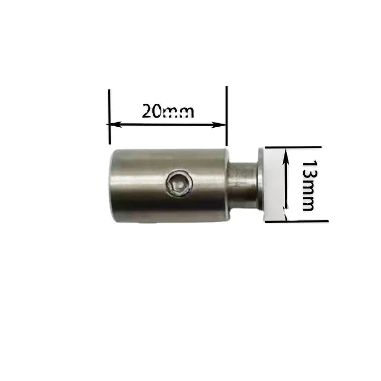 Easy to install 304 Stainless Steel Lateral Lock Standoffs Aluminium Stand-offs for Signs 13x20mm Diameter Fasteners