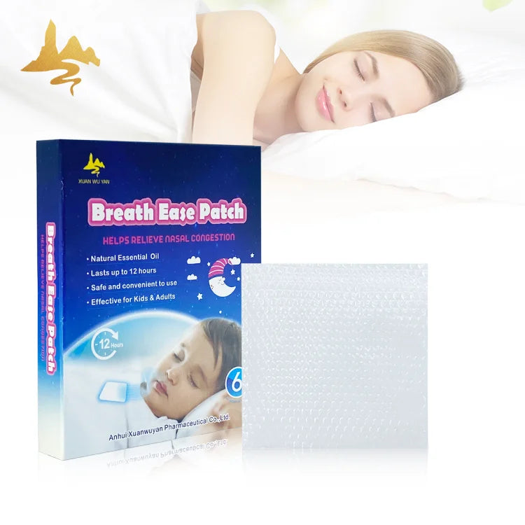 Chinese Suppliers White Hydrogel Nose Plaster Menthol Sleeping Anti-snoring Breath Easy Patch for Children Kids