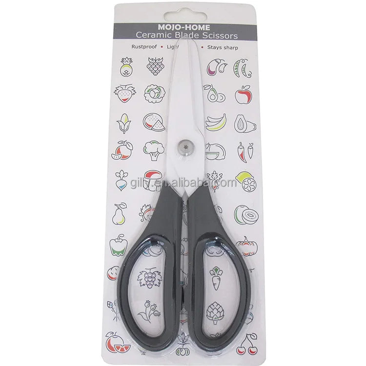 Safety Heavy Duty Stainless Steel Scissors for Home Kitchen Use Eco-Friendly Ultra Sharp Shears for Cooking Sewing Baby Care
