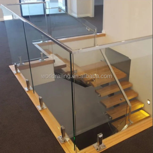 YL Best Selling Balustrades Stainless Steel Glass Railing Balustrade Spigot Balcony Railings