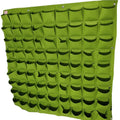 Vertical Wall Garden Planter Pocket Wall Mount Living Plant Growing Bag Felt Modern Home Outdoor Decor