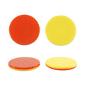 Ready to Ship 25 mm 2 Color Poker Chips Double-sided Plastic Learning Counting Counters Game