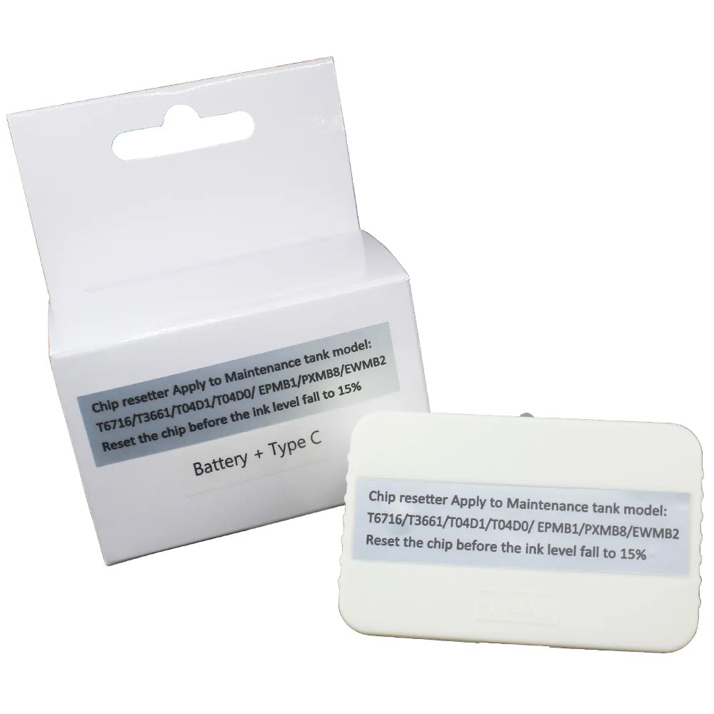 T04D0 Maintenance Tank Box Resetter Compatible for Epson ET-7700 ET-7750 L7180 L7160 L7188 EW-M770T EW-M770TW EW-M970A3T MegaBDM