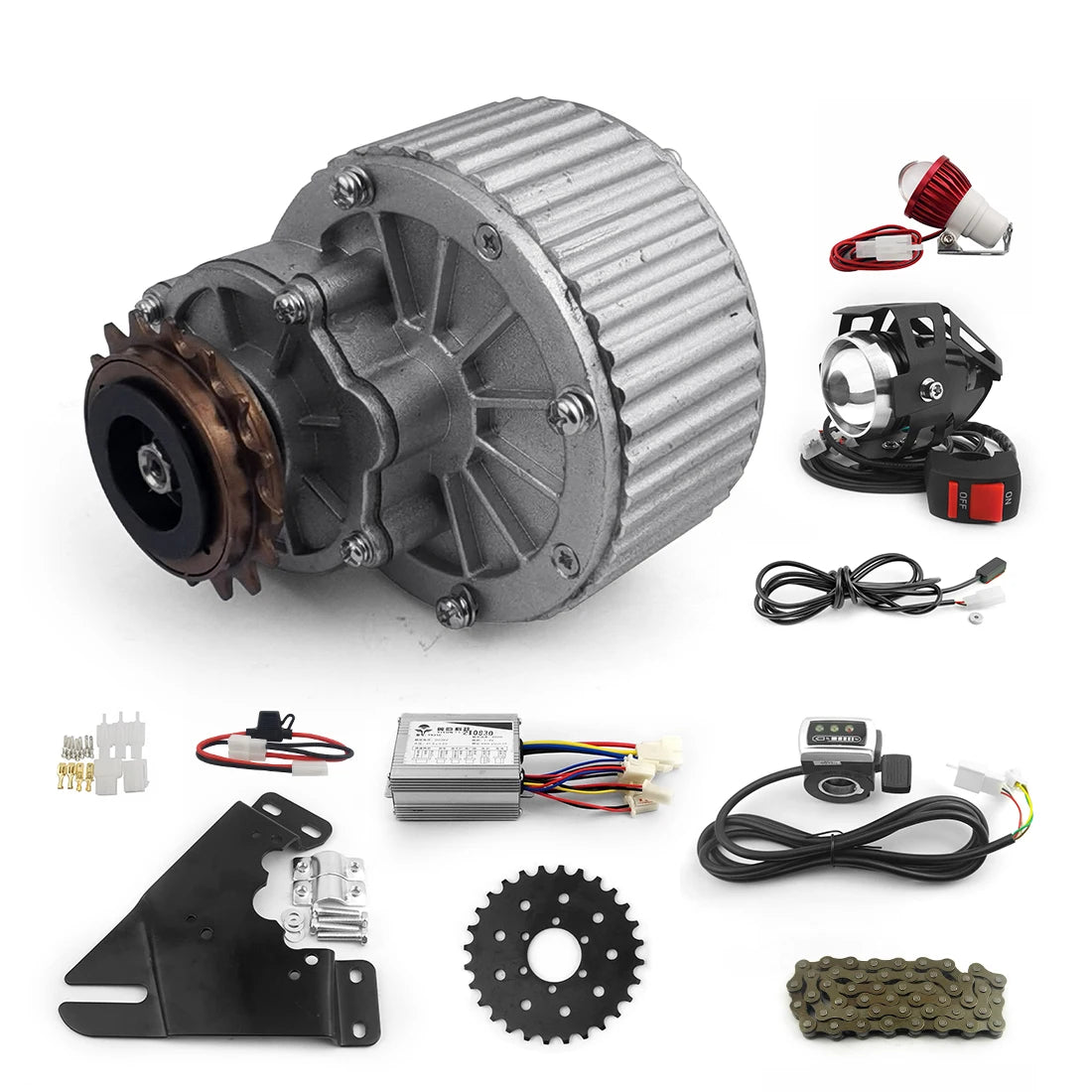 Warehouse Mountain EBike Front Wheel Electric Cycle E Bike 450w Motor Electric Bike Converter Kit