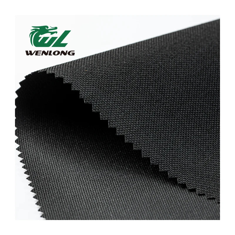 Camouflage 100%Poly ATY Cordura Fabric Black 1000D Anti Tearing Flame Retardant Outdoor Garment
