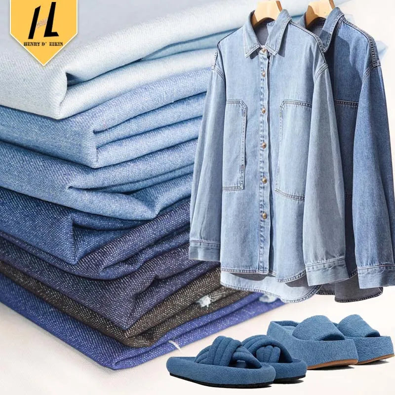 180CM Width Woven Denim Jean Fabric Wholesale Prices Raw Washed Selvedge Denim Fabric Manufacture Stock Lot
