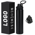 Large Capacity Customized Logo Vacuum Insulated Sports Flask for Outdoor Travel