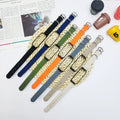 IVANHOE Nylon Braid Strap for Samsung Galaxy Fit 2 SM-R220 Wristband Replacement Bracelet for Samsung Galaxy Fit2 R220 Band