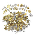 100Pcs Mixed Vintage Metal Animal Birds Charms Beads Necklace Accessories for Jewelry Making Findings DIY Bracelet Pendant