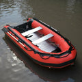 (ce) PVC Heat Welding Folding Fishing Boat Inflatable High Speed Inflatable Rowing Boat for Sale