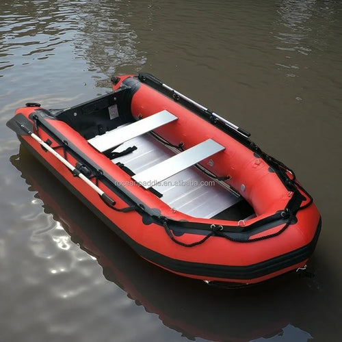 (ce) PVC Heat Welding Folding Fishing Boat Inflatable High Speed Inflatable Rowing Boat for Sale