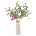 S02436 New Design Factory Supply Artificial Flowers Stem Dandelion Purple Scottish Thistles Artificial Echinops Thistle for DIY