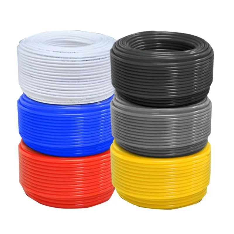 6 Colors Blank Distribution Line Water Hose Food Grade 1/4 Inch PE Tube Plastic Tubing