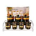 Export Exported to the Middle East and Saudi Arabia Ceramic Electroplating Cylindrical Seasoning Jar