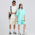 Heavyweight 275GSM Men's 100% Cotton T Shirt Drop Shoulder Unisex Plain Blank Oversized T Shirt for Men