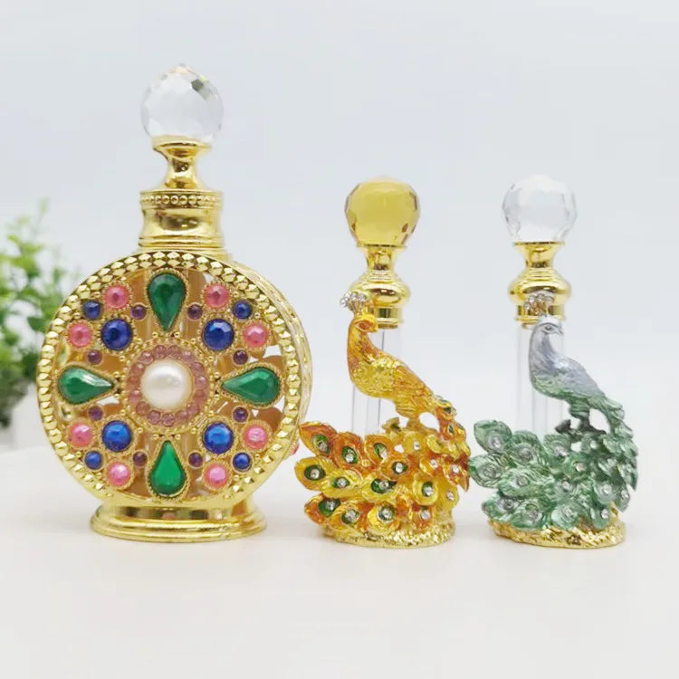 Middle East Dubai Arabian 4ml Fragrance Perfume Bottle Essential Oil Attar Perfume Glass Bottle