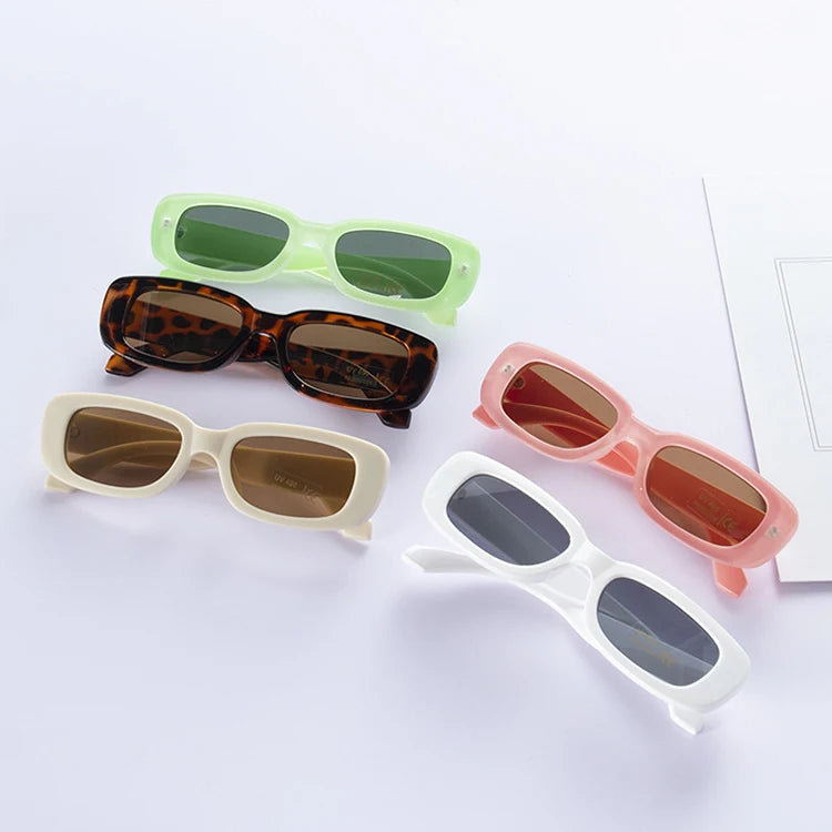 Children Rectangle Wholesale Shades Oversized UV Protection Kids Trendy Sunglasses