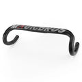 MAGICBROS MG2000-06 Full Carbon Fiber Road Bike Handlebar Matte Coating 193g Lightweight 380mm 31.1-32.5mm Integrated Molding