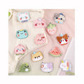 Cute Hot Self-adhesive Clothing Cartoon Animal Avatars Patches for Children's Clothes Hats Bag Custom Embroidered Garment Patch