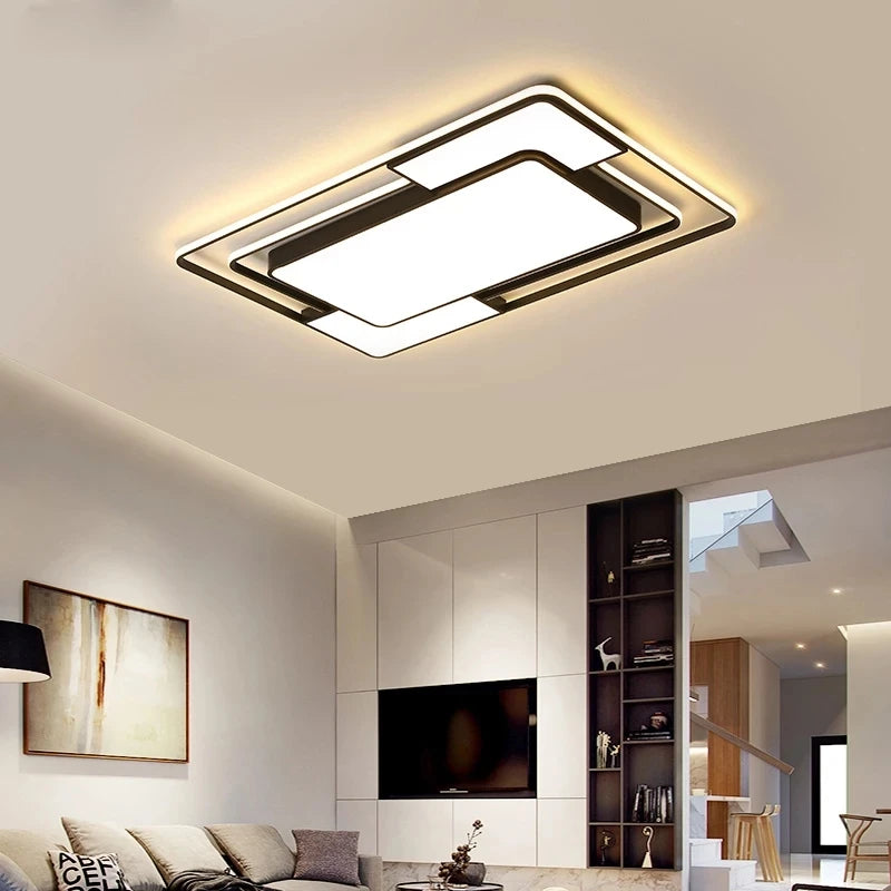 Indoor Home Lighting Lamps Living Room Kitchen Bedroom Apartment Restaurant Bar Modern Acrylic LED Ceiling Lights