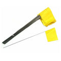 Marking Plastic Flag Custom Size and logo Outdoor Orange Survey Marker Logo Safety Flag Red Marking Orange Red Safety Flag