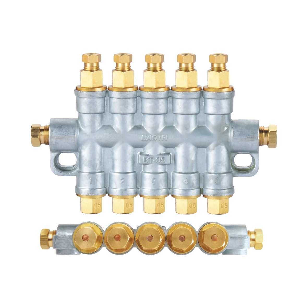 China BAOTN Centralized  Oil Lubrication System Pump Distributor for Cnc Lathe