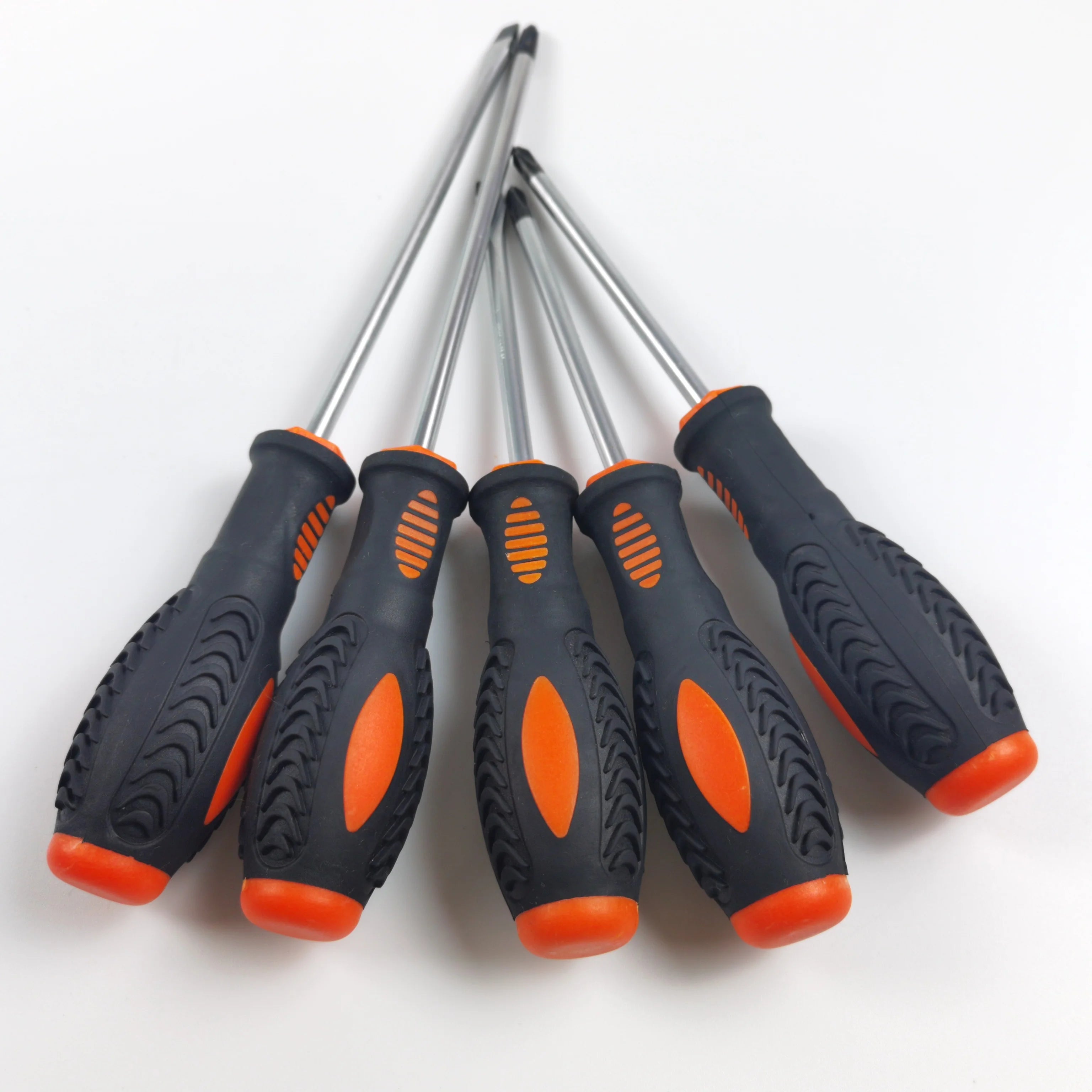 Professional Quality Industrial Grade Electric Screwdriver Chrome-Finish Steel Handle Ph2 Phillips-Hand Tools for Repair OEM Box