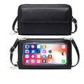 2023 New Ladies Touch Screen Phone Purse Bags Fashion Crossbody Leather Wallets for Women Multi-functional Shoulder Wallet Women