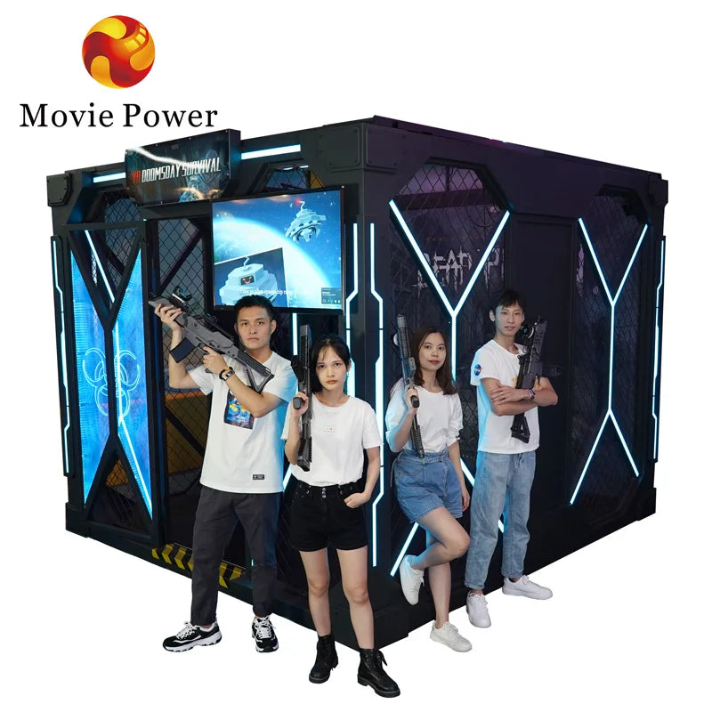 VR Adventure 9D Vr Shooting Game Virtual Reality War Battle Vr Multiplayer Horror Zombie Games for Mall