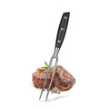 Chicken Tight Roasting Fork Kitchen Grill Roast Tool Utensil 6 Inch Forged Curved Meat Carving Fork