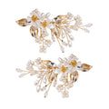 Removable Shoe Clip Bridal Shoes Accessories Rhinestone Pearl Wedding High Heel Shoes Embellishment