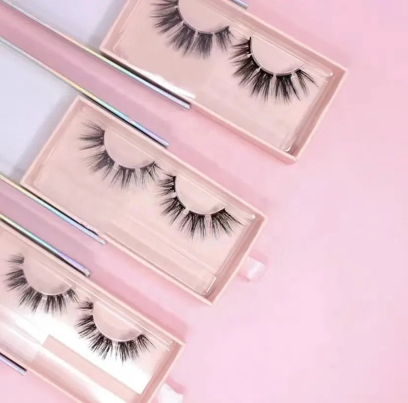 New Design Individual Lashes Cluster Silk Heat Bonded Premade Volume Fans Knot Free Lashes Diy Eyelash Extension