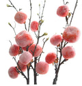 Hot Sale New Arrival Artificial Persimmon Artificial Fruit Vegetable for Home Wedding Decoration