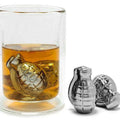 Sinowin 304 Stainless Steel Reusable Ice Cubes & Whiskey Stones for Bourbon Chilling Custom Logo Gift Box