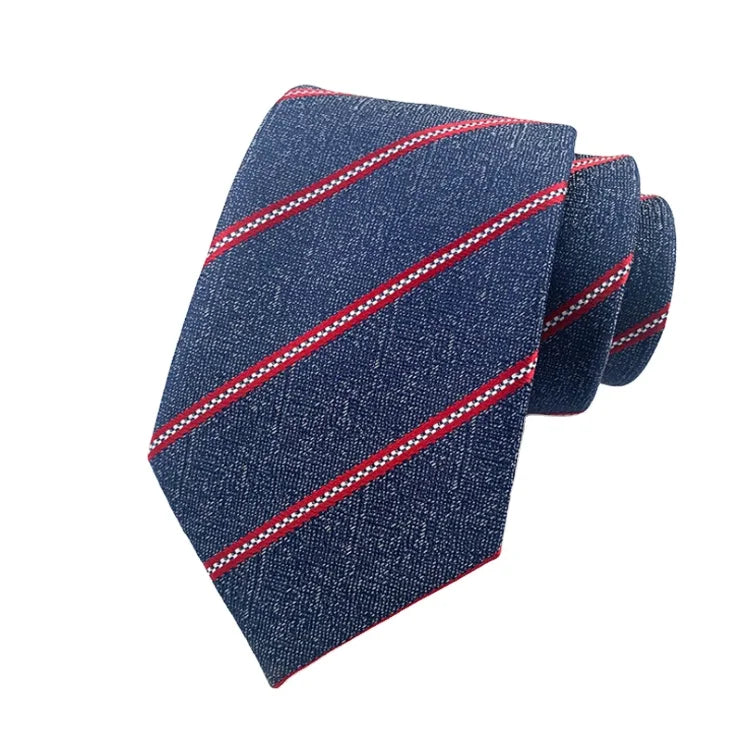 Classical Men Ties Suit High Quality Corbatas Hombres Custom Luxury Mens Ties Silk Box Set Stripe Necktie Set Gift Box
