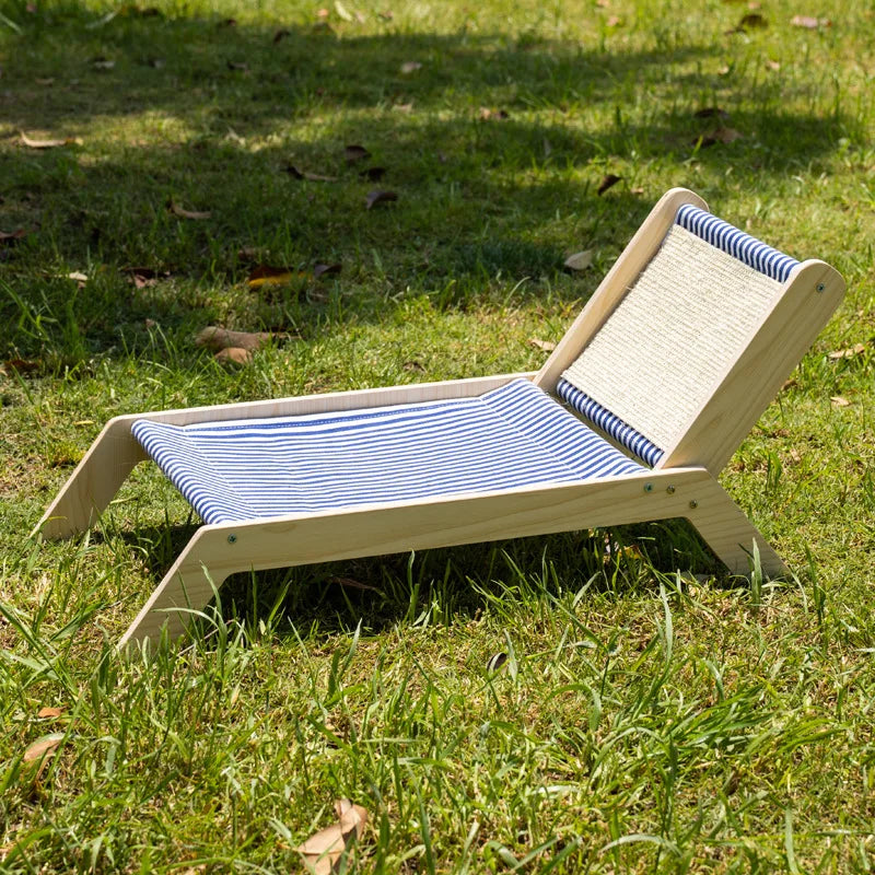 Wholesale Soft Summer Pet Camping Cat Beach Chair Bed