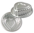 4-inch Heart-shaped Cake Mold Aluminum Alloy Anodized OEM Customized Baking Pan Bread Mold