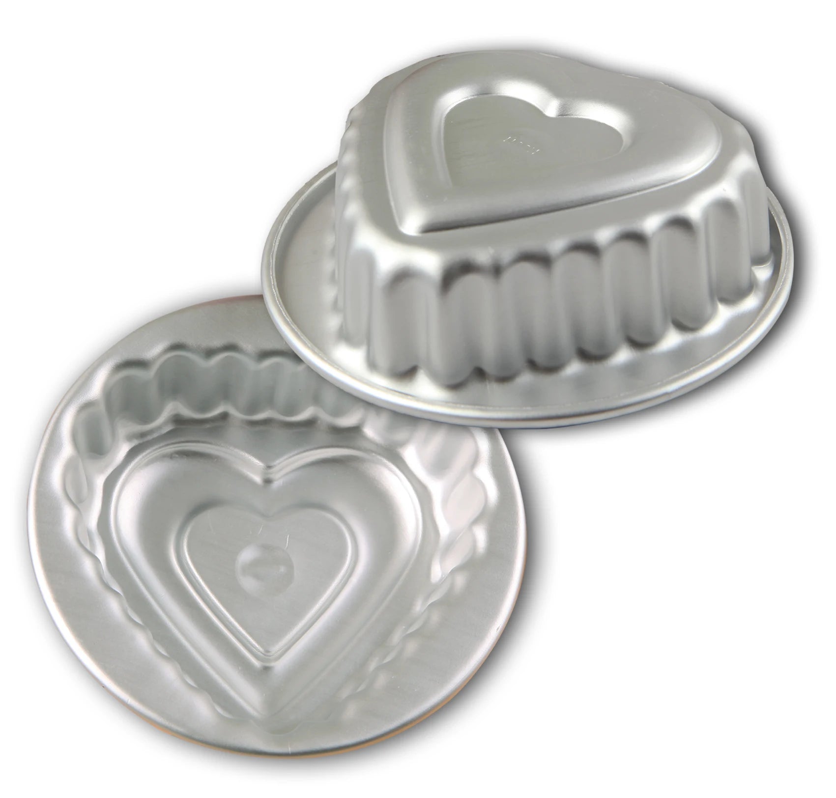 4-inch Heart-shaped Cake Mold Aluminum Alloy Anodized OEM Customized Baking Pan Bread Mold