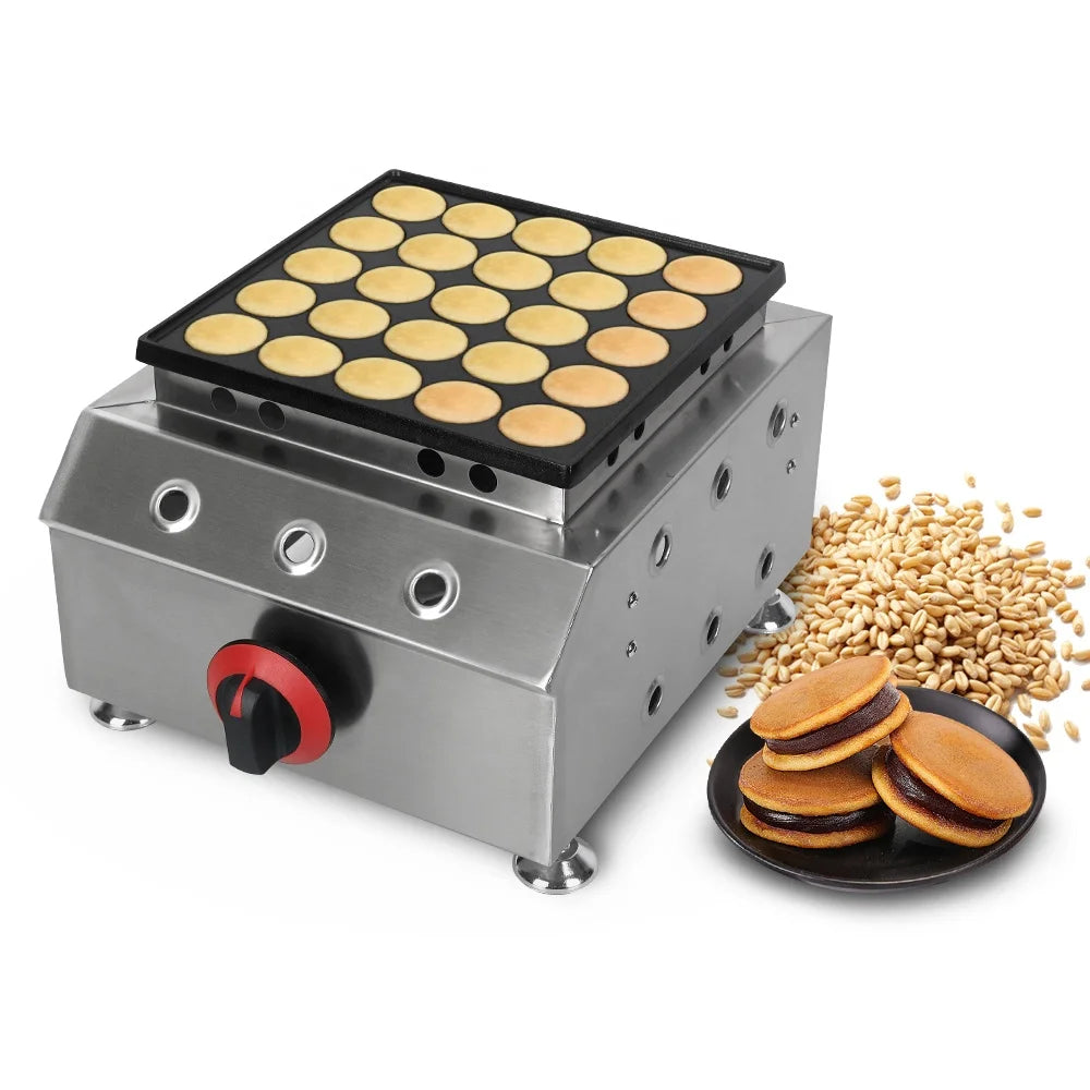 Gas Dutch Mini Pancake Maker Commercial Poffertjes Making Machine Fast Food Kitchen Equipment Muffin Poffertjes Machine
