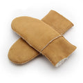 ST-W21 Classic Women's Fashion Thick 100% Genuine Sheepskin Leather Mittens