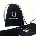 Wholesale Eco Friendly Small Pouch Printing Jewelry Gift Velvet Drawstring Bag With Custom Logo