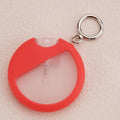 Wholesale Mini Small Pocket Portable Perfume Plastic Bottle 25ml Perfume Spray Bottle with Silicone Sleeve and Keychain