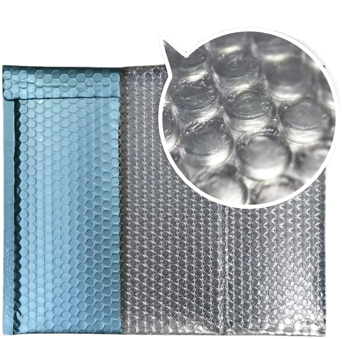 CTCX Custom Metallic Poly Bubble Mailer Bags Waterproof Tearproof Strong Adhesive for Shoes Socks-Custom Logo Printing Wholesale