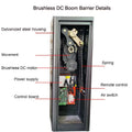 Motor Boom Barrier DC 24V Motor Barrier Gate Barrier
