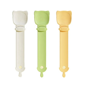 New Eco-Friendly Plastic Cat Stripe Feed Squeezing Bowl Cat Feeding Bowls Pet Supplies Popular